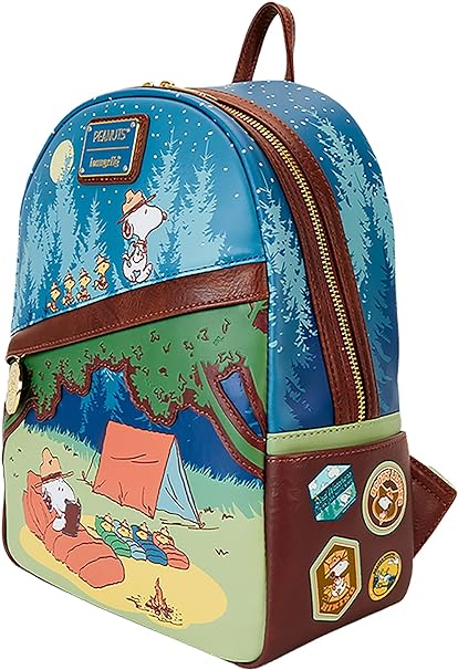 Snoopy Peanuts Beagle Scouts "50th Anniversary" Loungefly Rucksack