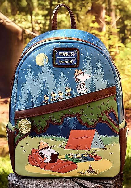 Snoopy Peanuts Beagle Scouts "50th Anniversary" Loungefly Rucksack