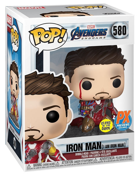 Marvel Funko POP Iron Man (I am Iron Man) #580