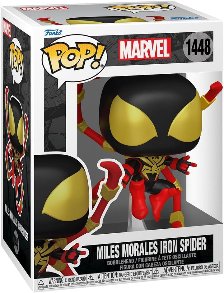 Marvel Funko POP Miles Morales Iron Spider #1448