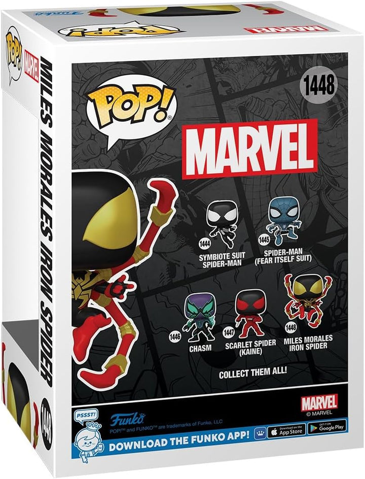 Marvel Funko POP Miles Morales Iron Spider #1448