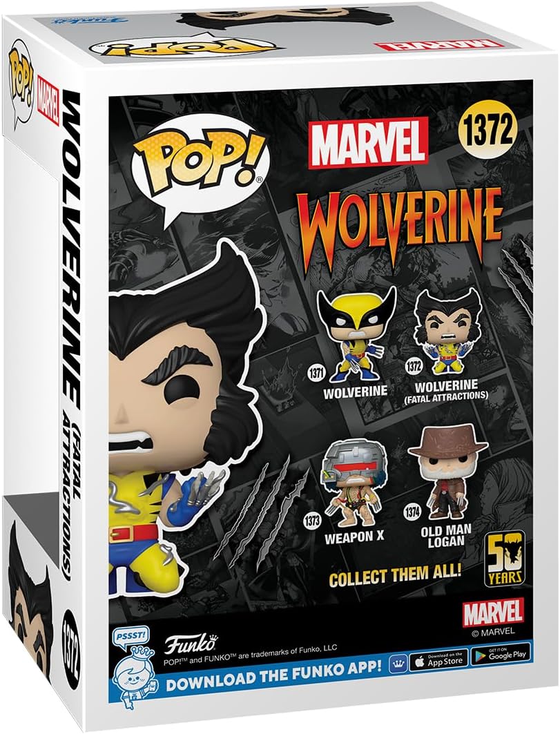 Funko POP Marvel Wolverine (Fatal Attractions) #1372