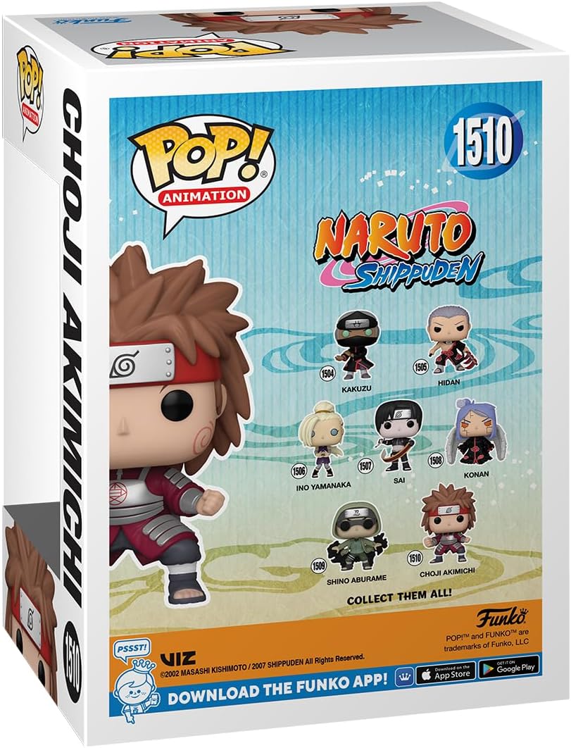 Naruto Shippuden Funko POP Choji Akimichi #1510