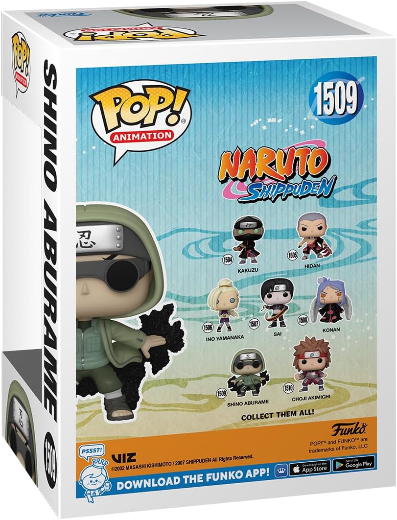 Naruto Shippuden Funko POP Shino Aburame #1509