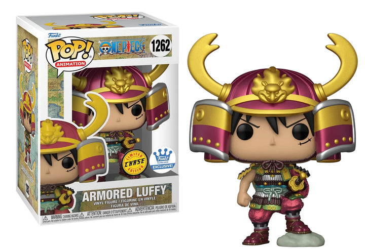 One Piece Funko POP Armored Luffy #1262 Limited Chase Edition