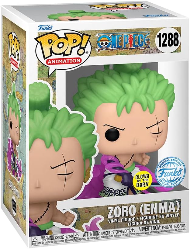 One Piece Funko POP Zoro (Enma) Glows in the Dark #1288