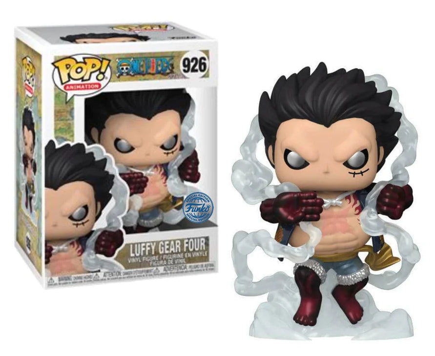 One Piece Funko POP Luffy Gear 4 Metallic Special Edition #926