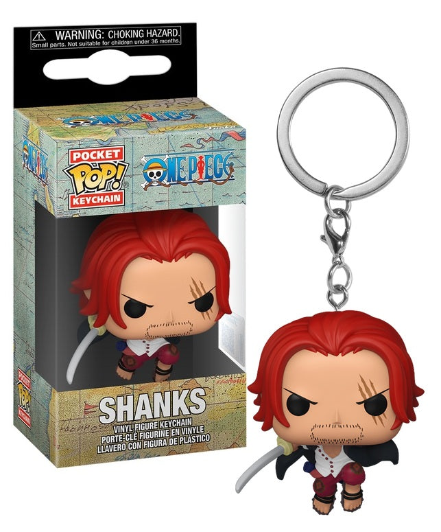 One Piece Shanks Schlüsselanhänger