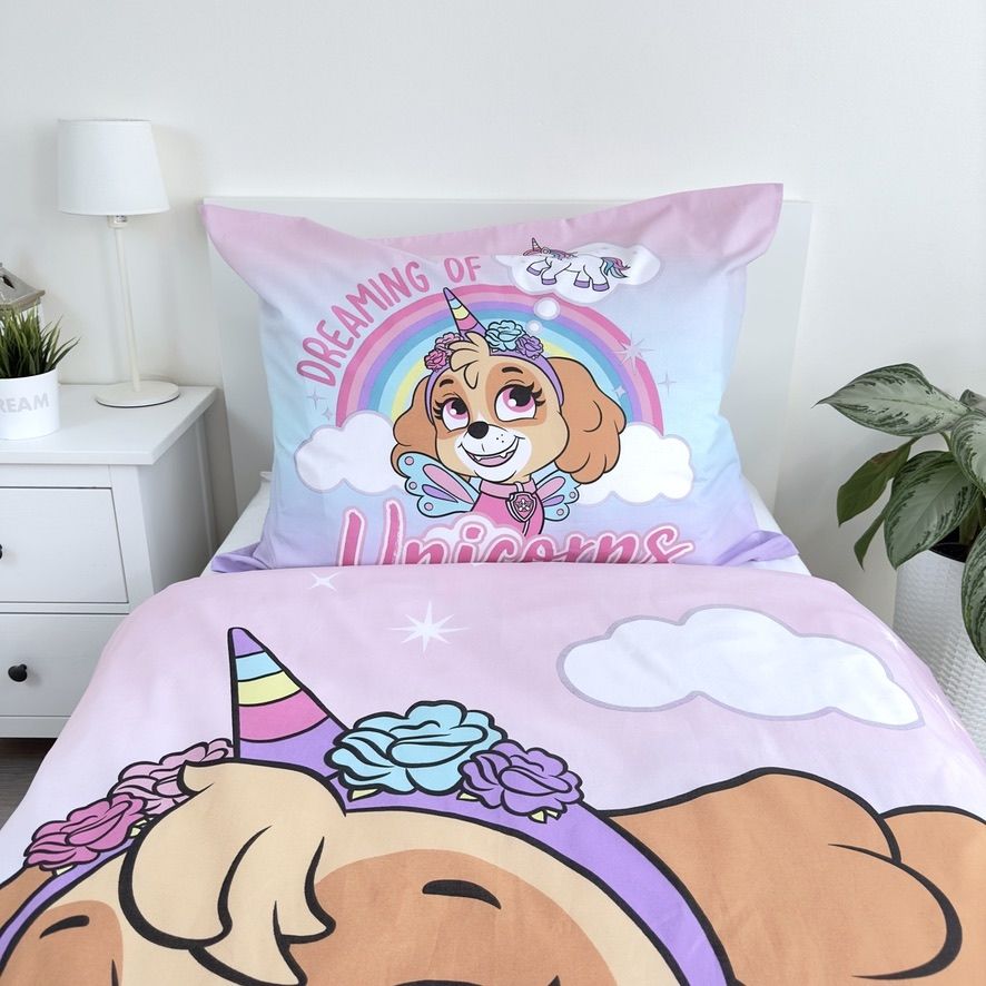 Paw Patrol Skye Bettwäsche 140x200 cm Baumwolle