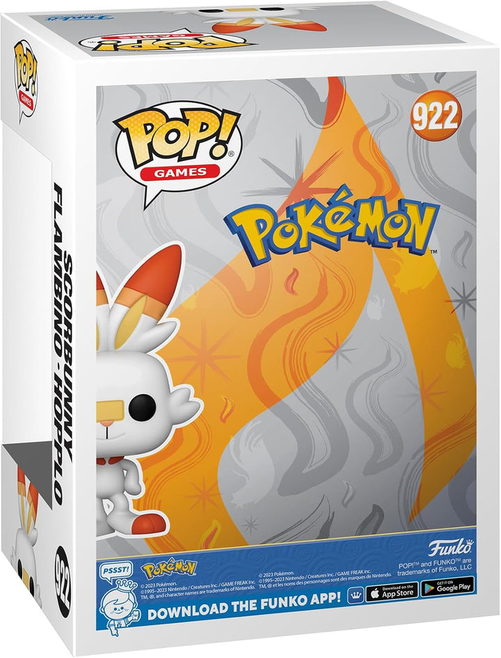 Pokemon Funko POP Scorbunny - Hopplo #922