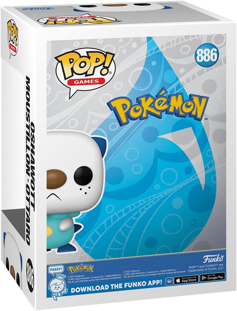 Pokemon Funko POP Oshawott - Ottaro #886