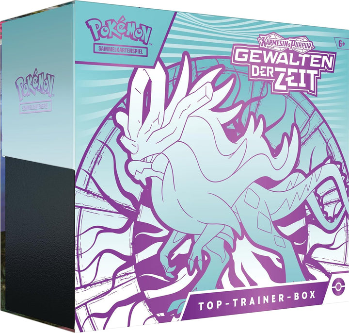 Pokemon Gewalten der Zeit Top Trainer Box Flatterhaar