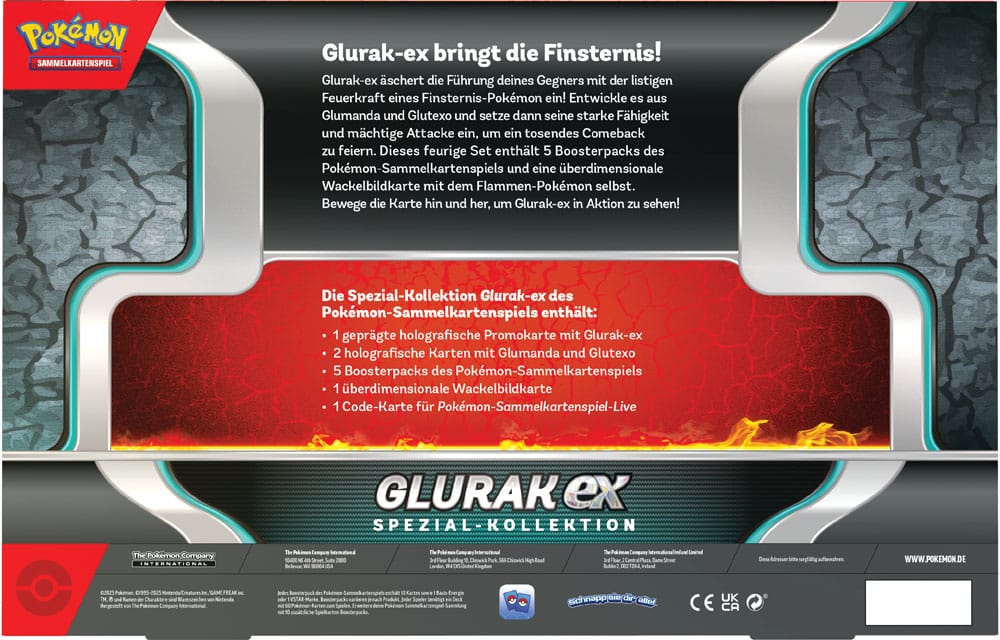 Pokemon Karmesin & Purpur Glurak EX Spezial-Kollektion DE