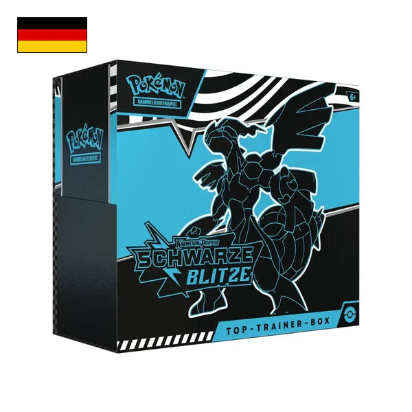 Pokemon Schwarze Blitze Top Trainer Box DE