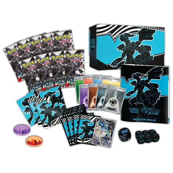 Pokemon Schwarze Blitze Top Trainer Box DE