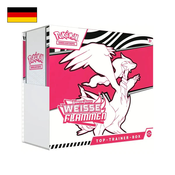 Pokemon Weisse Flammen Top Trainer Box DE