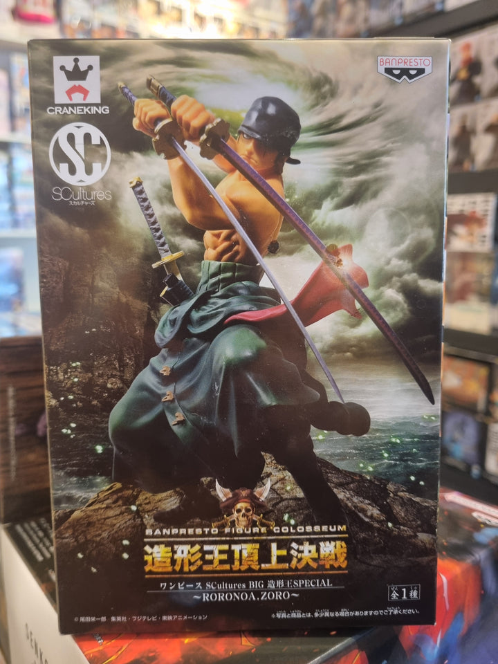 Banpresto Figur Colosseum One Piece Roronoa Zoro 16 cm