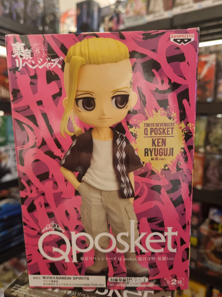 Banpresto Tokyo Revengers Ken Ryuguji Q Posket 14 cm