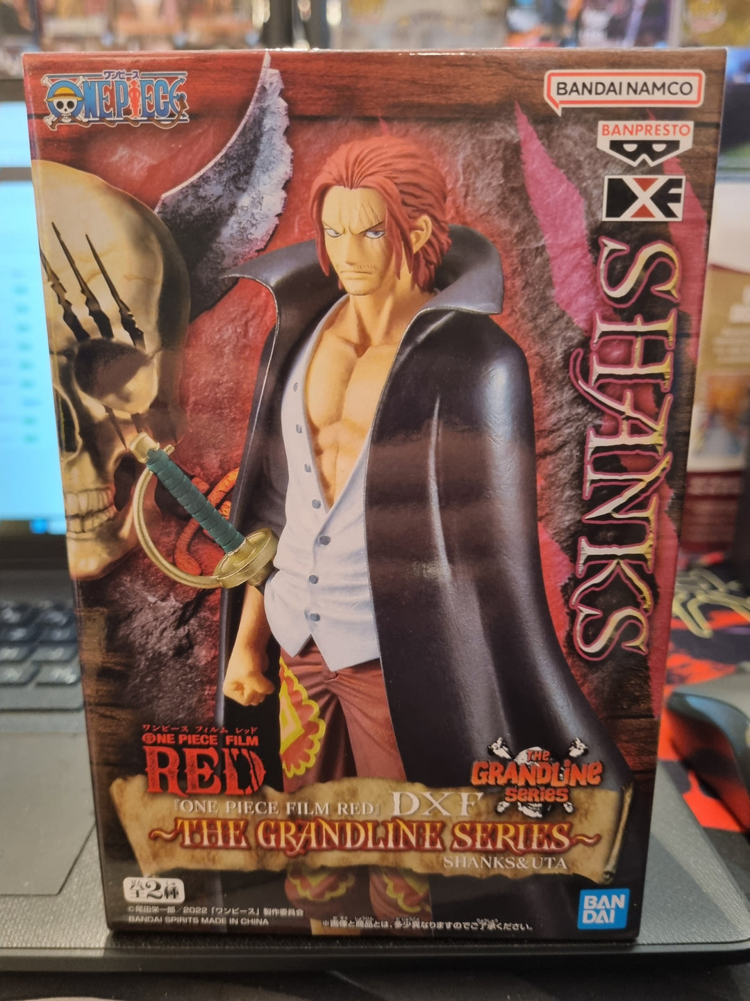 Banpresto DXF Figur One Piece Shanks