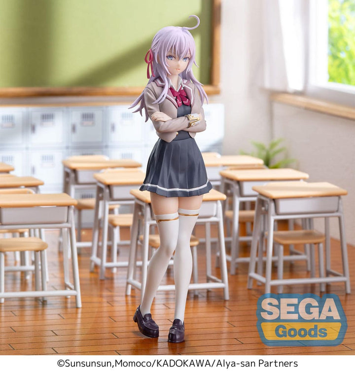 Sega Goods Alya Sometimes Hides Her Feelings in Russian Luminasta Alya Uniform 18 cm