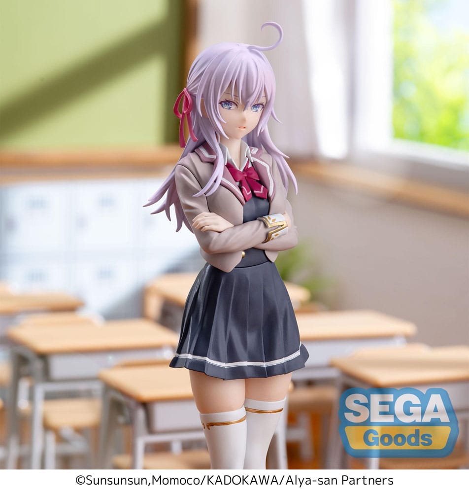 Sega Goods Alya Sometimes Hides Her Feelings in Russian Luminasta Alya Uniform 18 cm