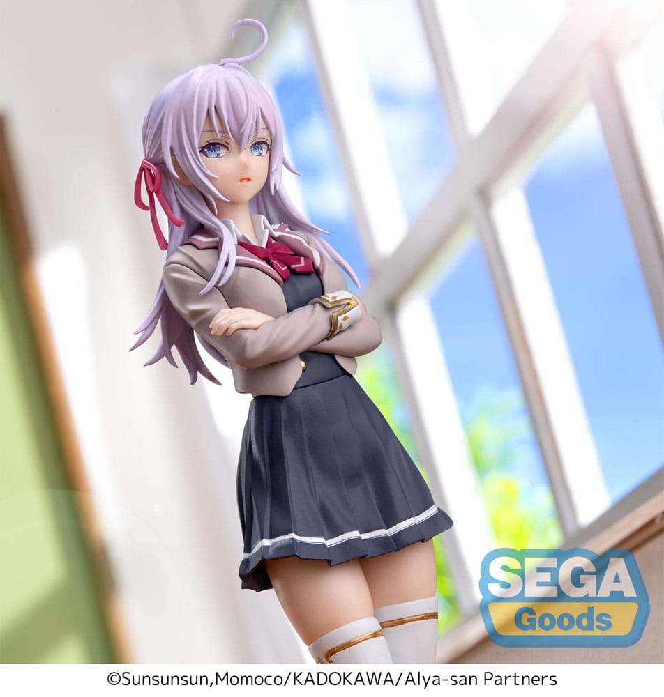 Sega Goods Alya Sometimes Hides Her Feelings in Russian Luminasta Alya Uniform 18 cm