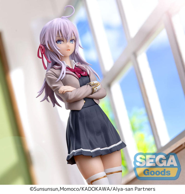 Sega Goods Alya Sometimes Hides Her Feelings in Russian Luminasta Alya Uniform 18 cm