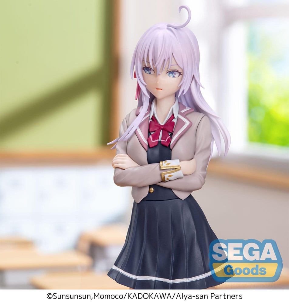 Sega Goods Alya Sometimes Hides Her Feelings in Russian Luminasta Alya Uniform 18 cm