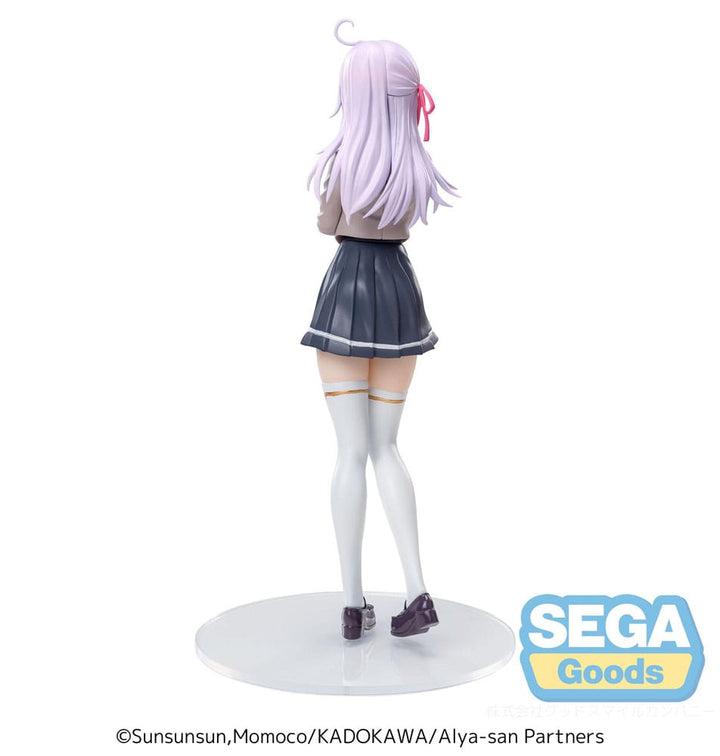 Sega Goods Alya Sometimes Hides Her Feelings in Russian Luminasta Alya Uniform 18 cm