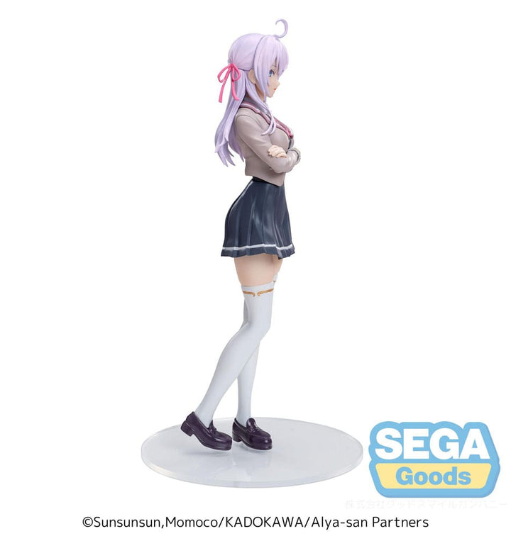 Sega Goods Alya Sometimes Hides Her Feelings in Russian Luminasta Alya Uniform 18 cm