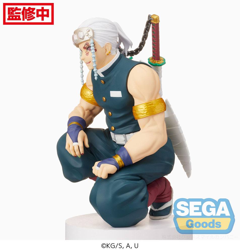 Sega Goods Demon Slayer Tengen Uzui Perching 13 cm