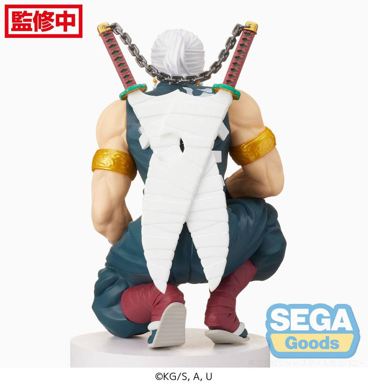 Sega Goods Demon Slayer Tengen Uzui Perching 13 cm