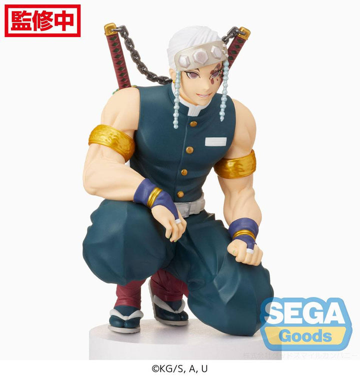 Sega Goods Demon Slayer Tengen Uzui Perching 13 cm