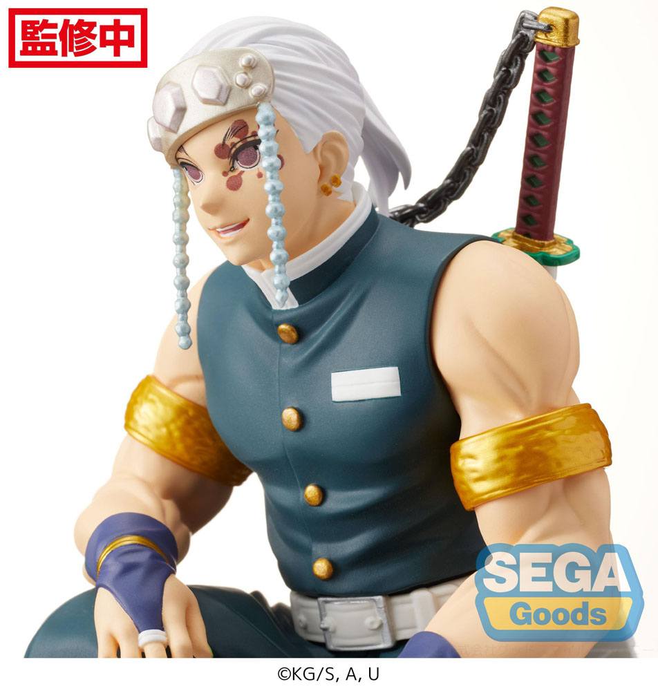 Sega Goods Demon Slayer Tengen Uzui Perching 13 cm