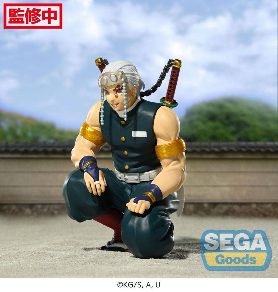 Sega Goods Demon Slayer Tengen Uzui Perching 13 cm
