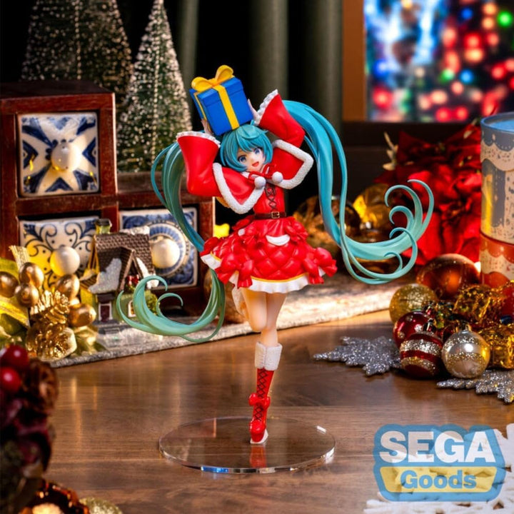 Sega Goods Hatsune Miku Christmas Luminasta 19 cm