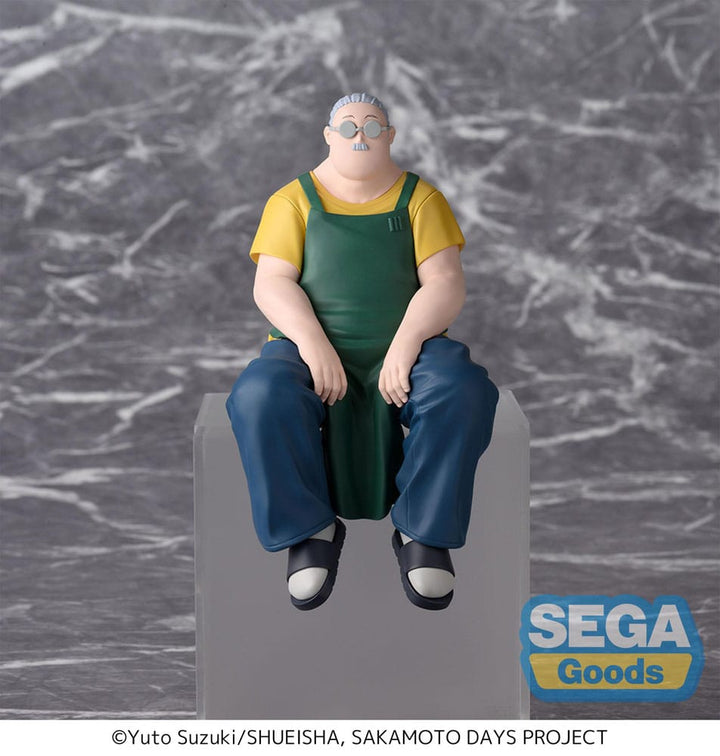 Sega Goods Sakamoto Days Perching PVC Statue Taro Sakamoto 15 cm