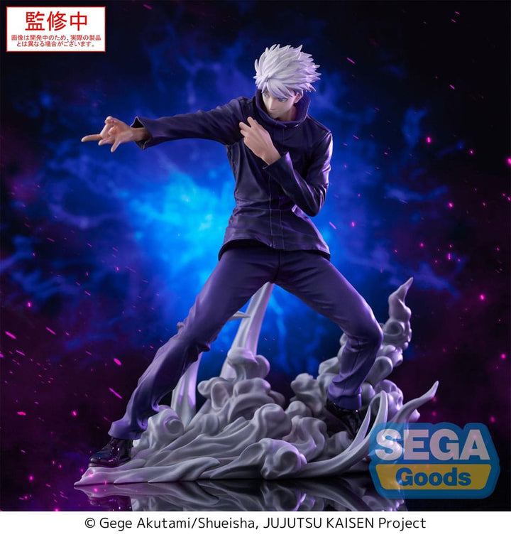 Sega Jujutsu Kaisen Luminasta Statue Satoru Gojo Hollow Purple 21 cm