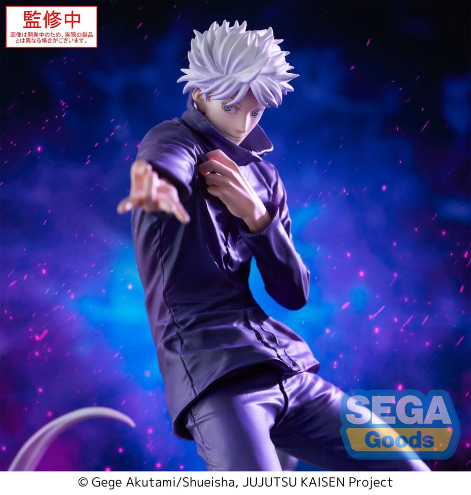 Sega Jujutsu Kaisen Luminasta Statue Satoru Gojo Hollow Purple 21 cm