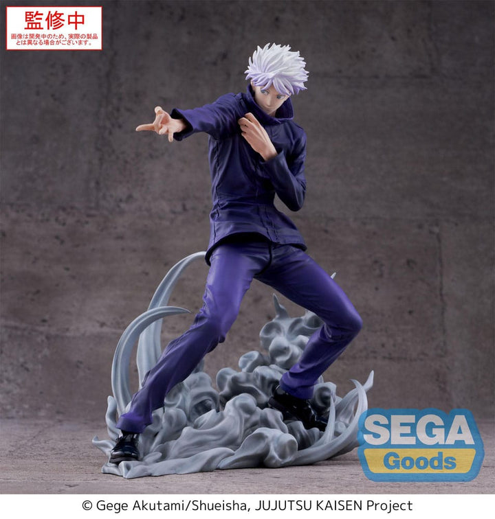 Sega Jujutsu Kaisen Luminasta Statue Satoru Gojo Hollow Purple 21 cm