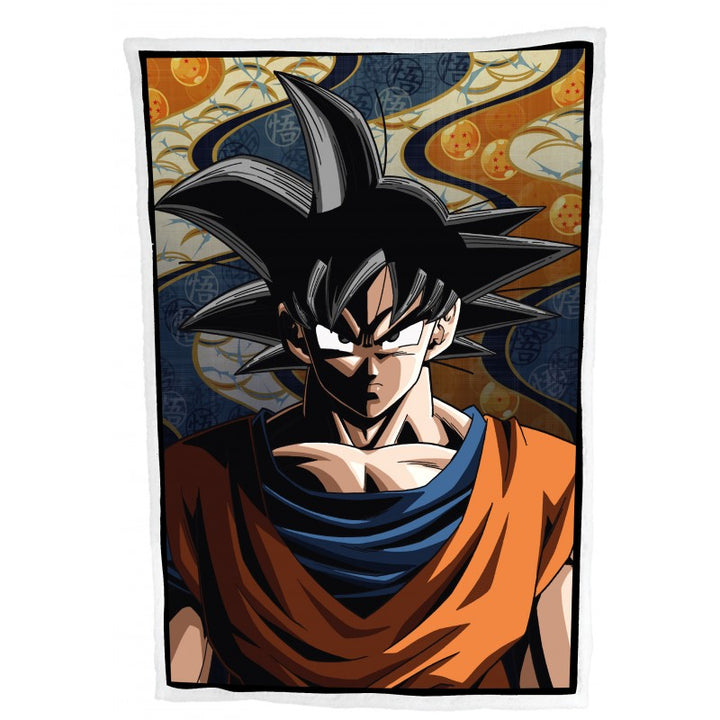 Dragon Ball Decke 100x150 cm Sherpa-Fleece