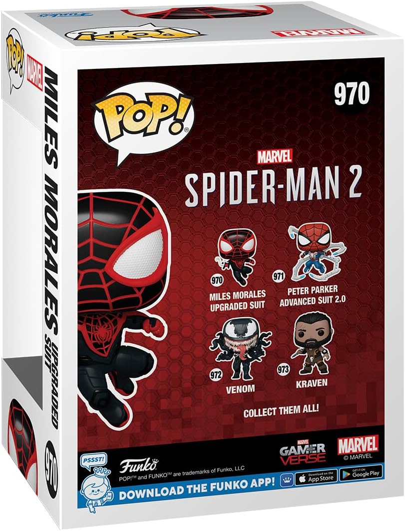 Spiderman 2 Funko POP Miles Morales #970