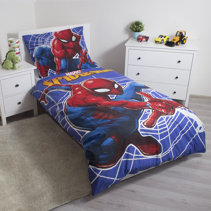 Spiderman Bettwäsche Baumwolle 140x200 cm