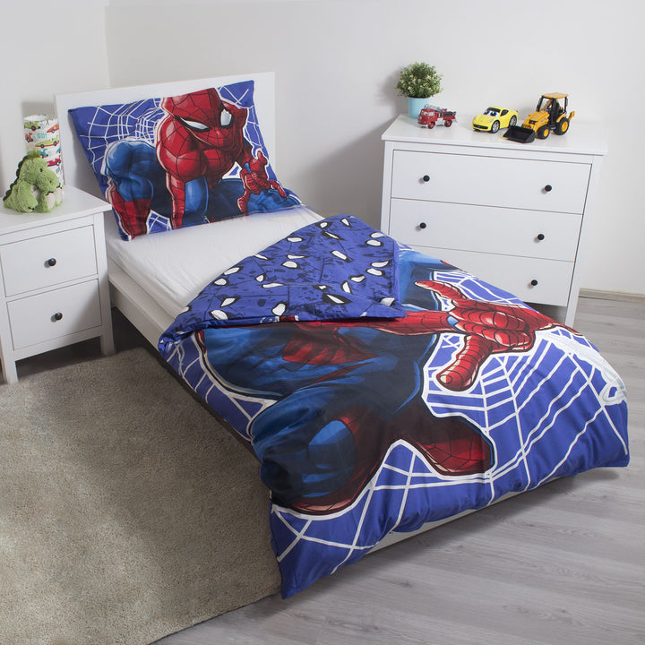 Spiderman Bettwäsche Baumwolle 140x200 cm