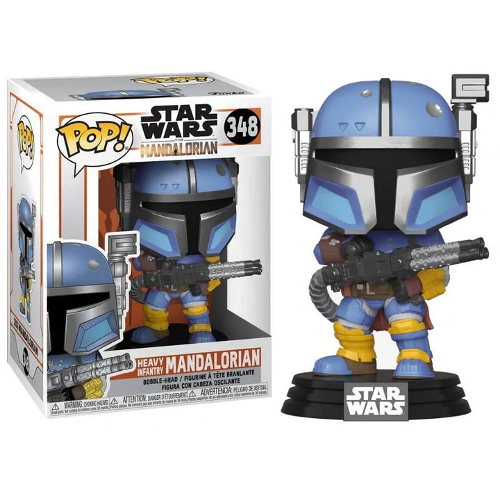 Star Wars Funko POP Heavy Infantry Mandalorian #348