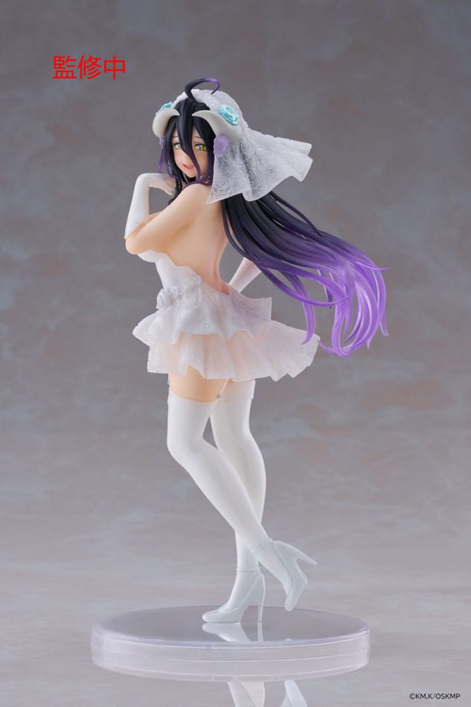 Taito Overlord IV Coreful PVC Statue Albedo Wedding 18 cm