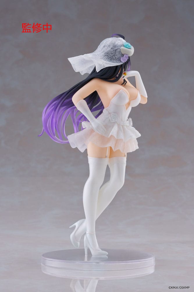 Taito Overlord IV Coreful PVC Statue Albedo Wedding 18 cm