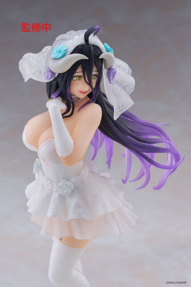 Taito Overlord IV Coreful PVC Statue Albedo Wedding 18 cm