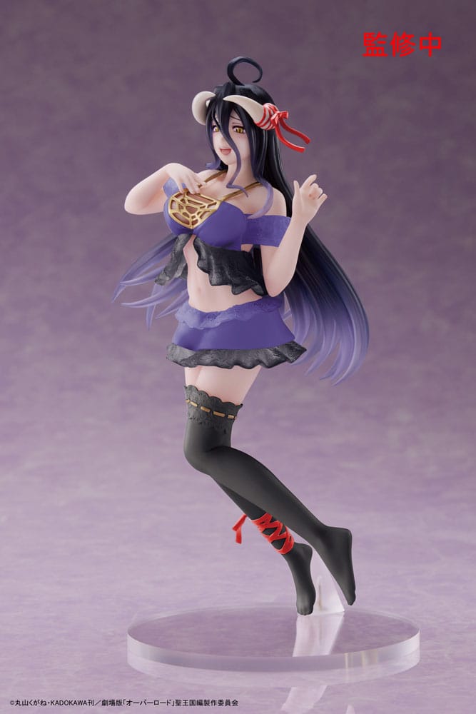 Taito Overlord IV Coreful PVC Statue Albedo Nightwear 18 cm
