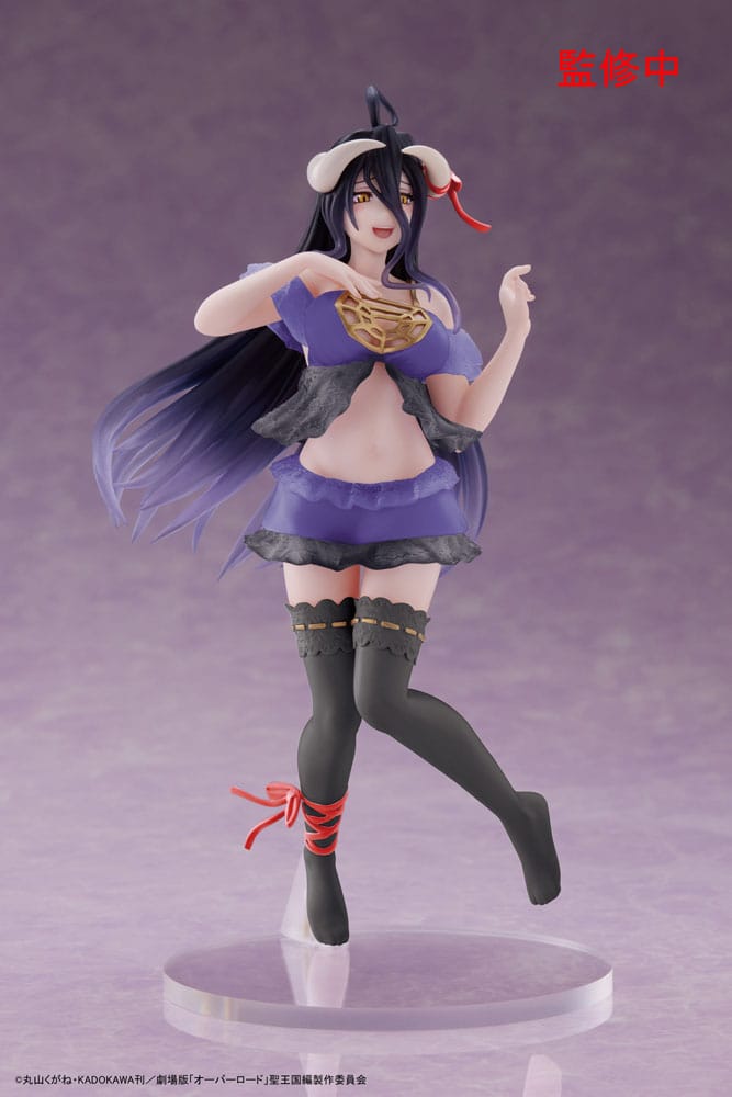 Taito Overlord IV Coreful PVC Statue Albedo Nightwear 18 cm